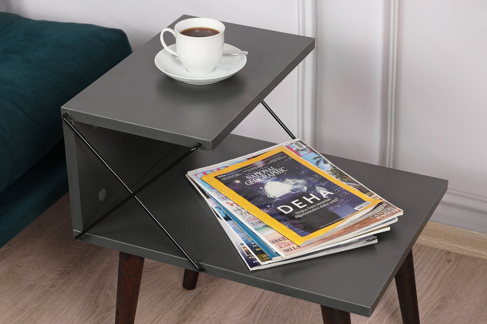 Noćni ormarić Cross - Anthracite | AG-vitahome.hr