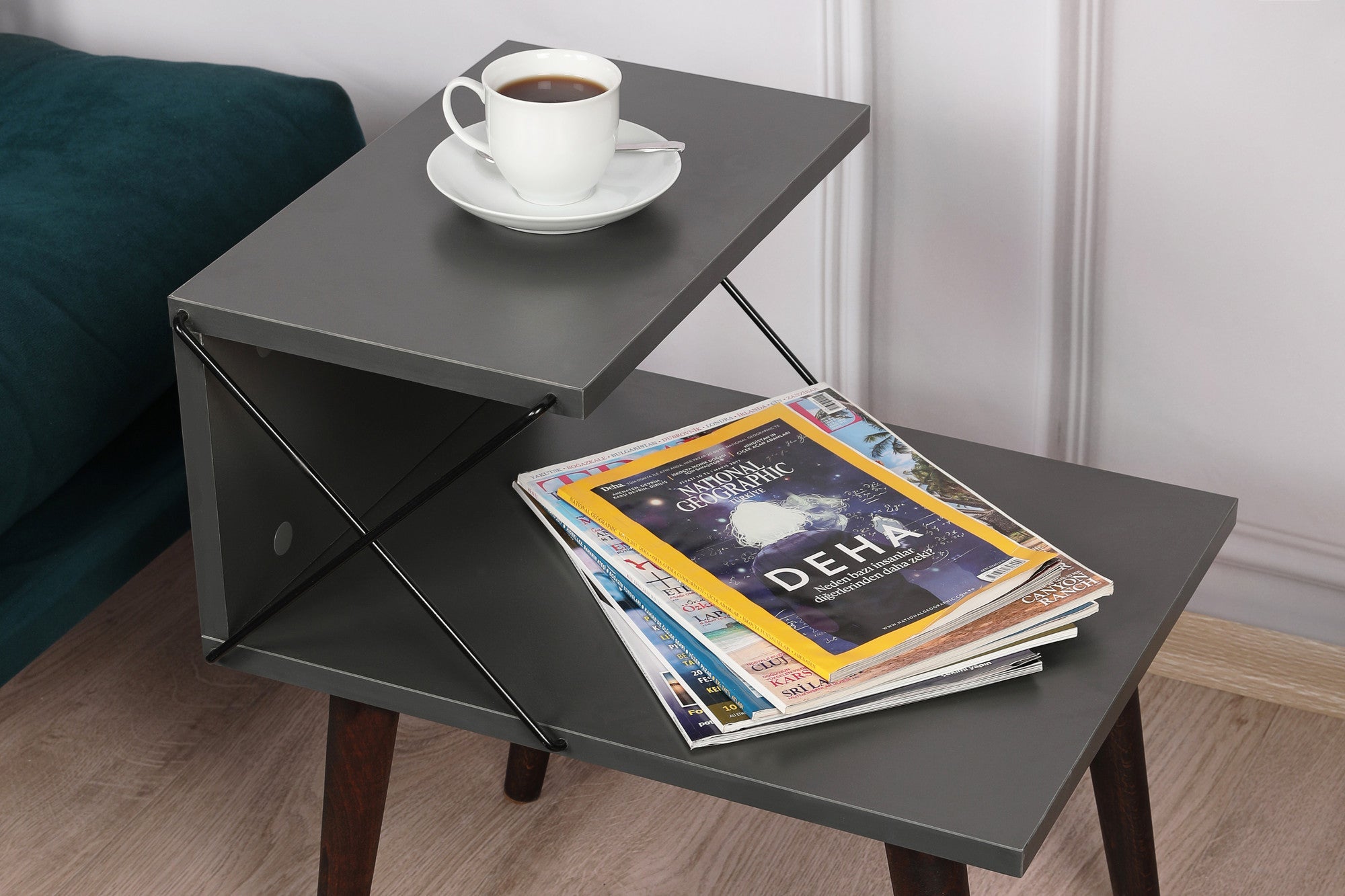 Noćni ormarić Cross - Anthracite | AG-vitahome.hr