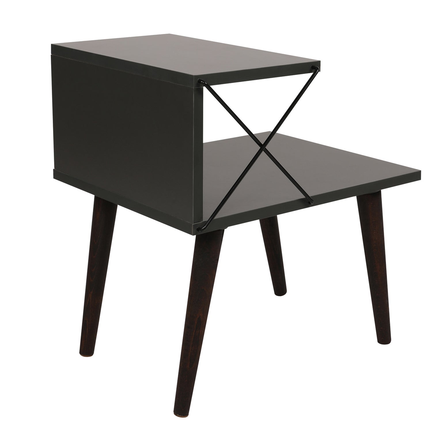Noćni ormarić Cross - Anthracite | AG-vitahome.hr