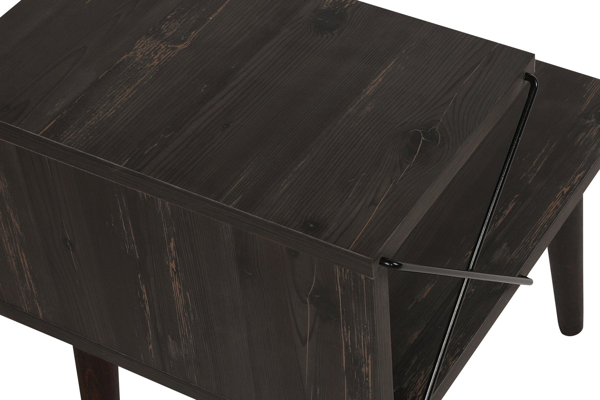 Noćni ormarić Cross - Dark Brown | AG-vitahome.hr