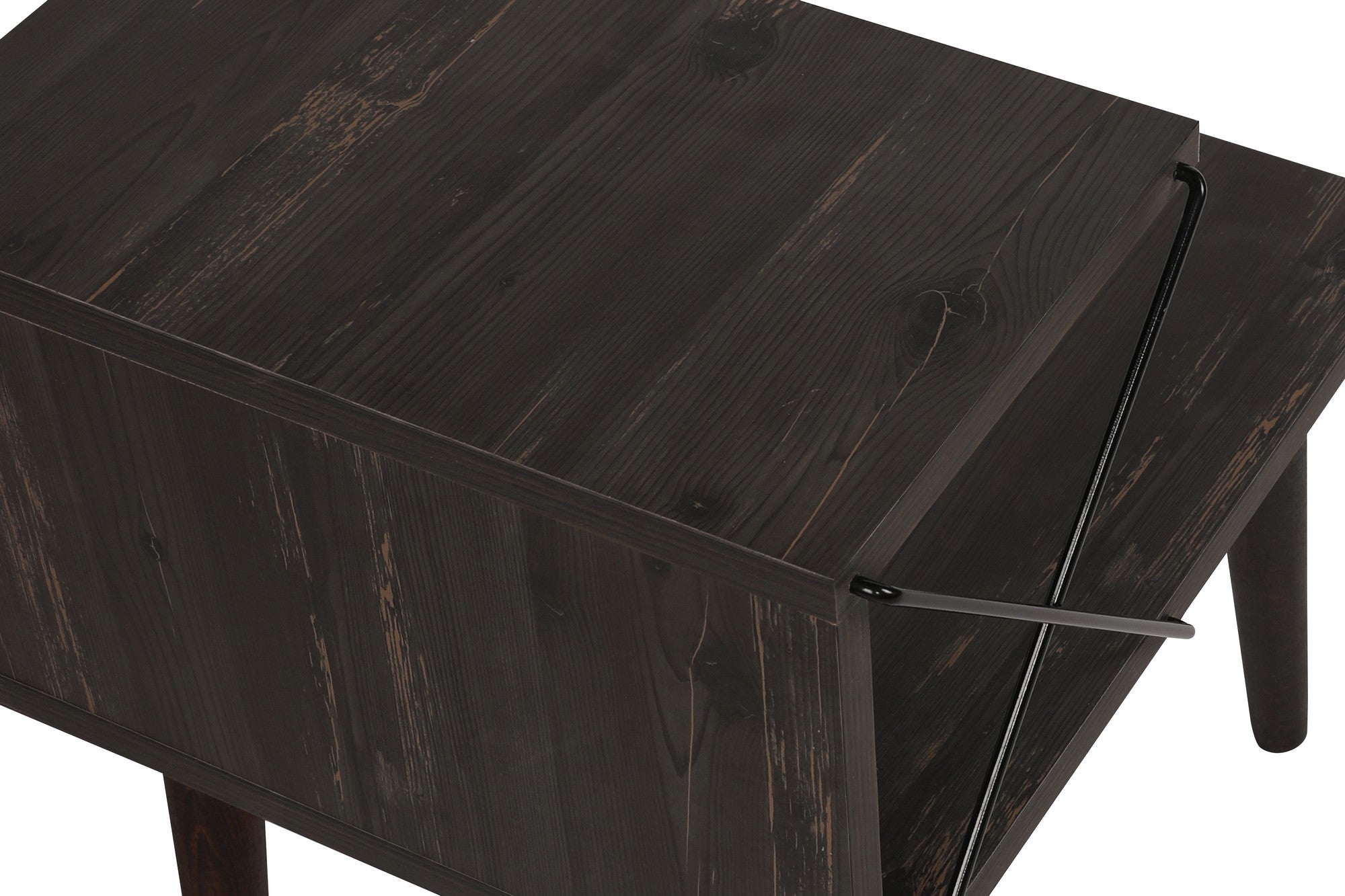 Noćni ormarić Cross - Dark Brown | AG-vitahome.hr