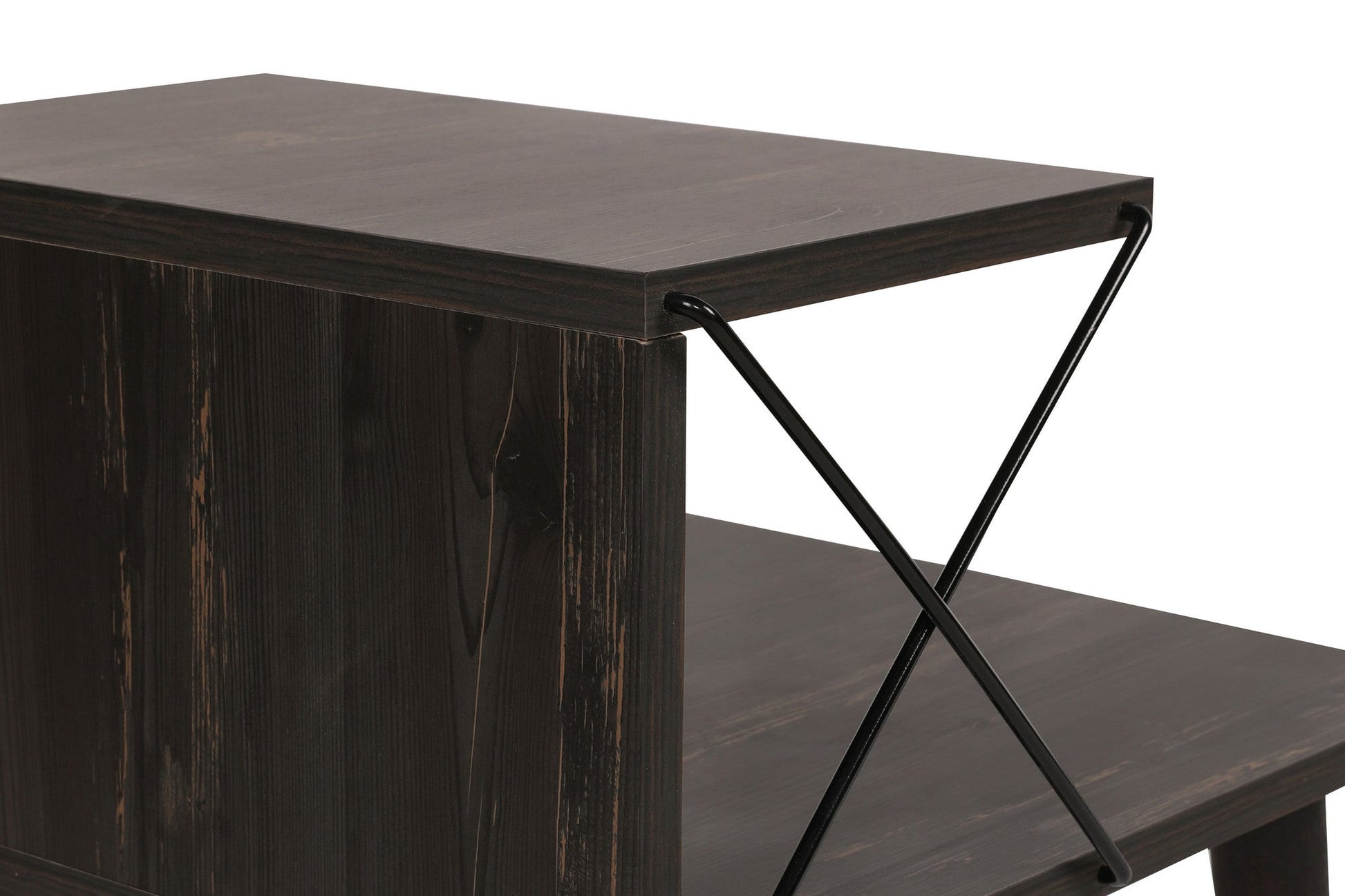 Noćni ormarić Cross - Dark Brown | AG-vitahome.hr