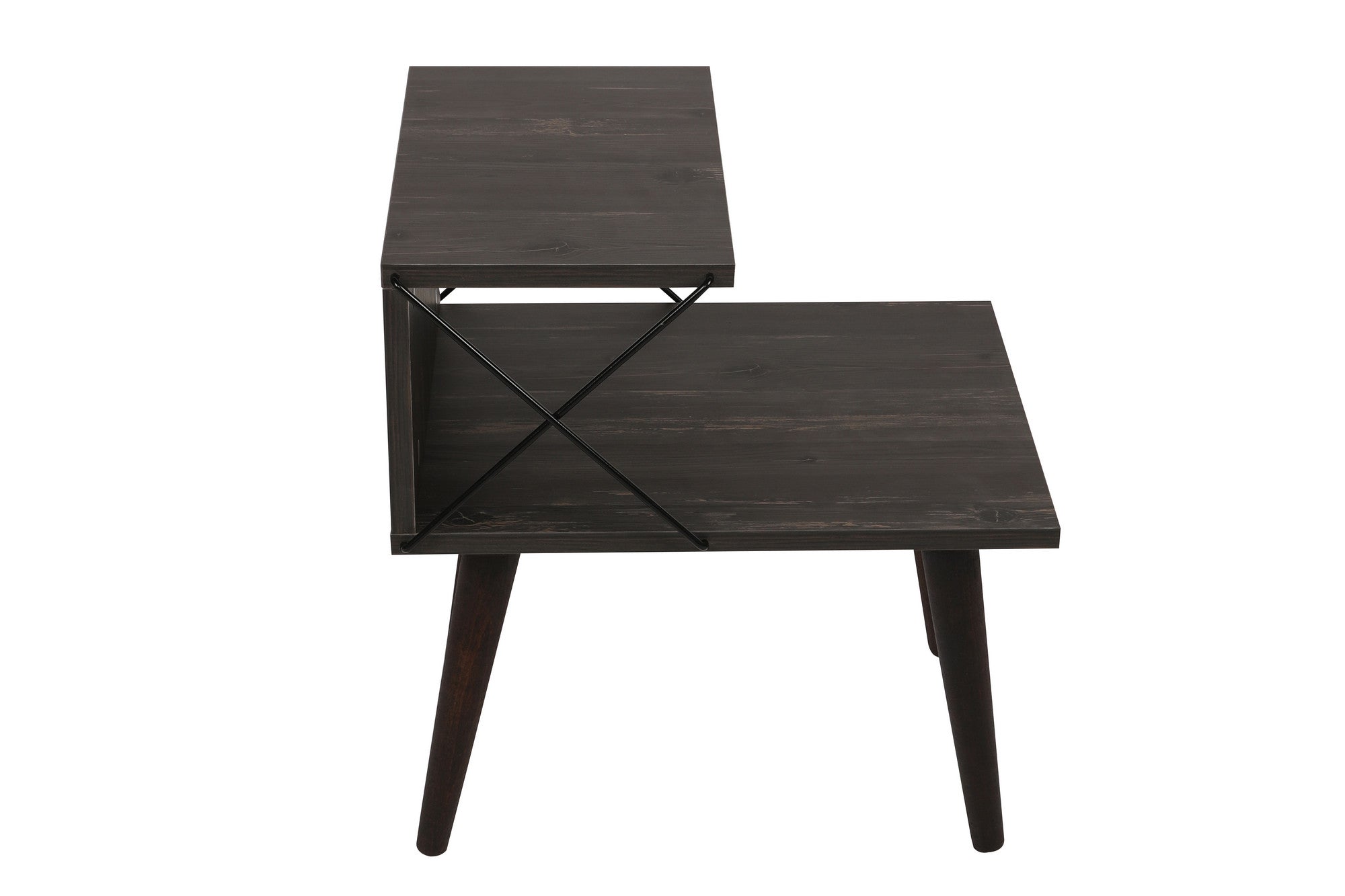 Noćni ormarić Cross - Dark Brown | AG-vitahome.hr