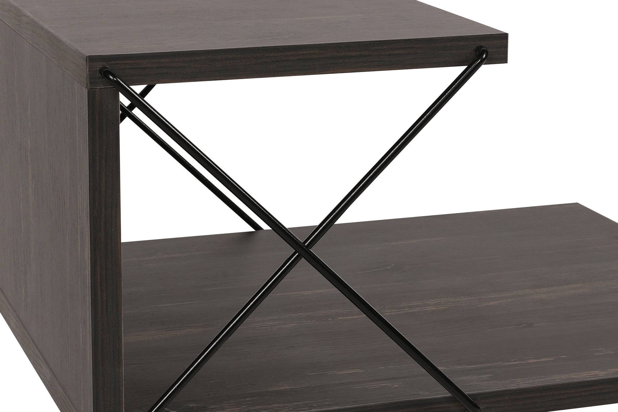 Noćni ormarić Cross - Dark Brown | AG-vitahome.hr