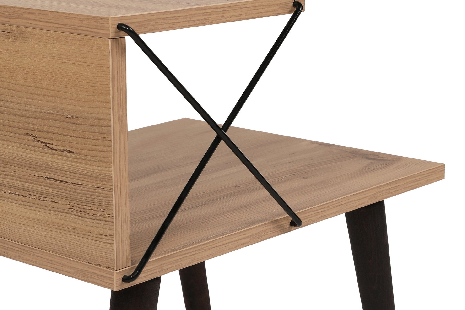 Noćni ormarić Cross - Pine | AG-vitahome.hr