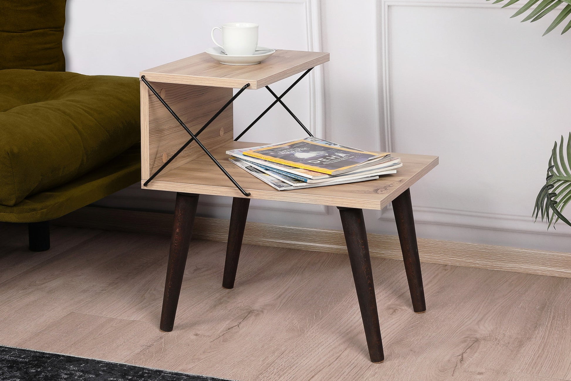 Noćni ormarić Cross - Pine | AG-vitahome.hr