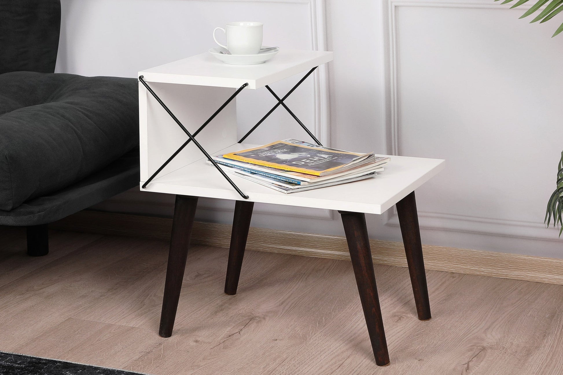 Noćni ormarić Cross - White | AG-vitahome.hr