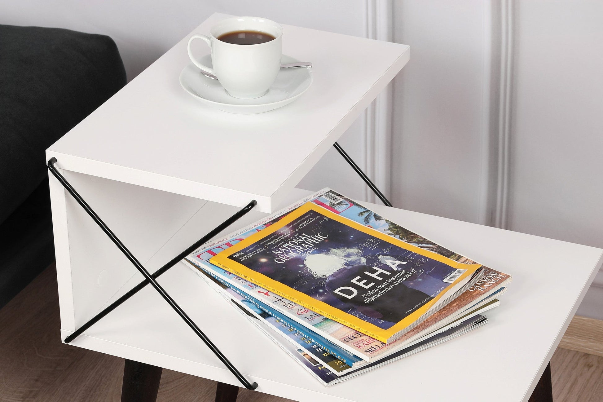 Noćni ormarić Cross - White | AG-vitahome.hr