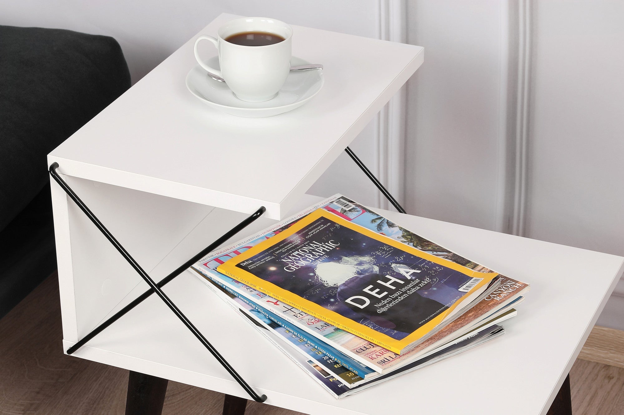 Noćni ormarić Cross - White | AG-vitahome.hr