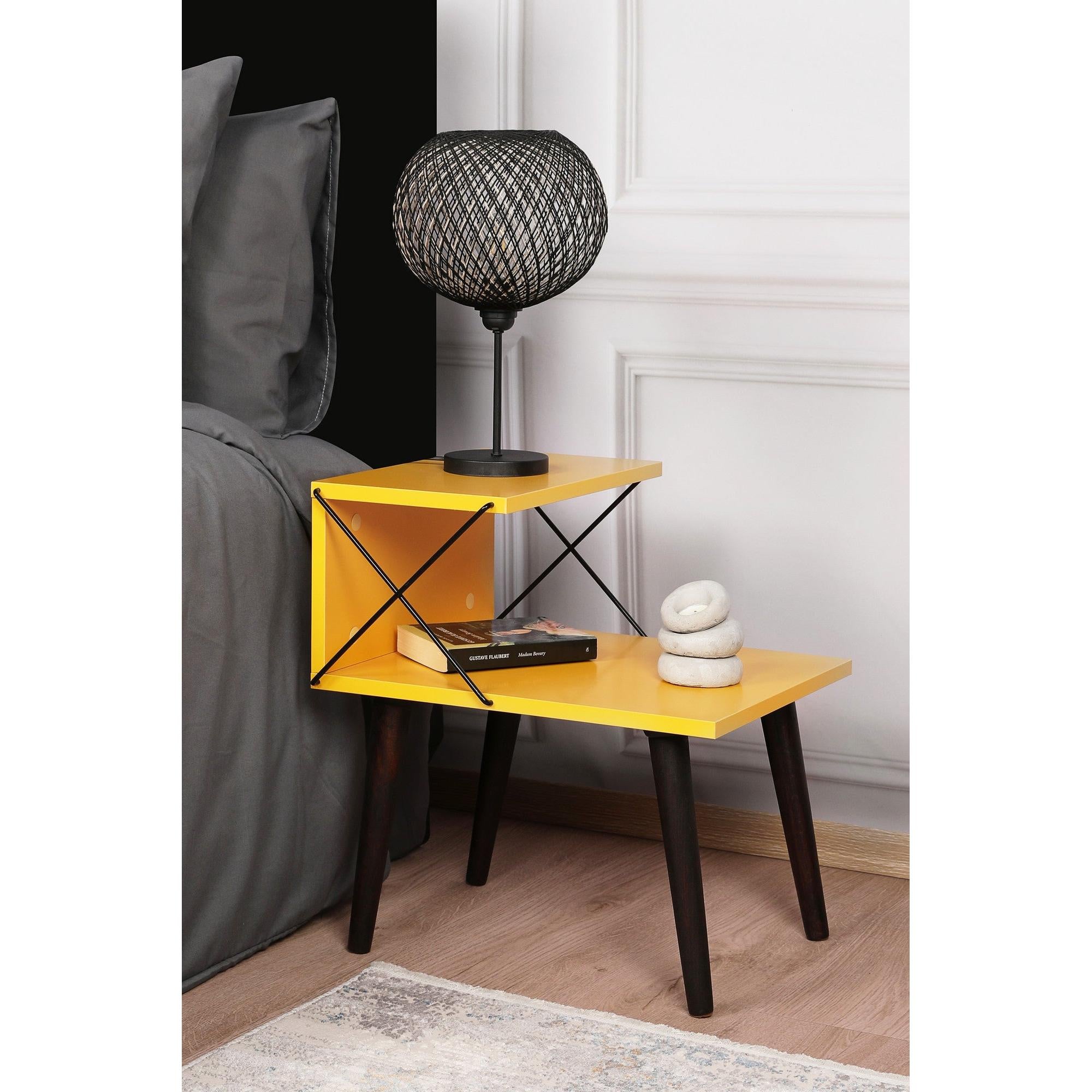 Noćni ormarić Cross - Yellow | AG-vitahome.hr