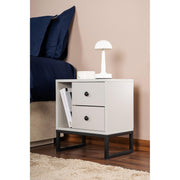 Noćni ormarić Glimmer - Grey, Black | AG-vitahome.hr