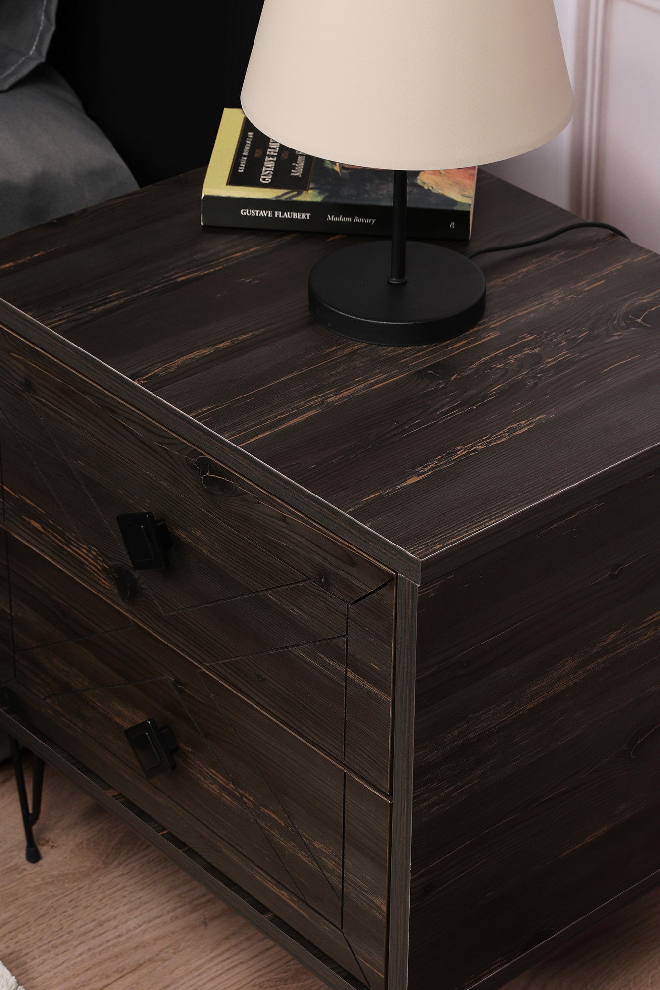 Noćni ormarić Luna - Dark Brown | AG-vitahome.hr