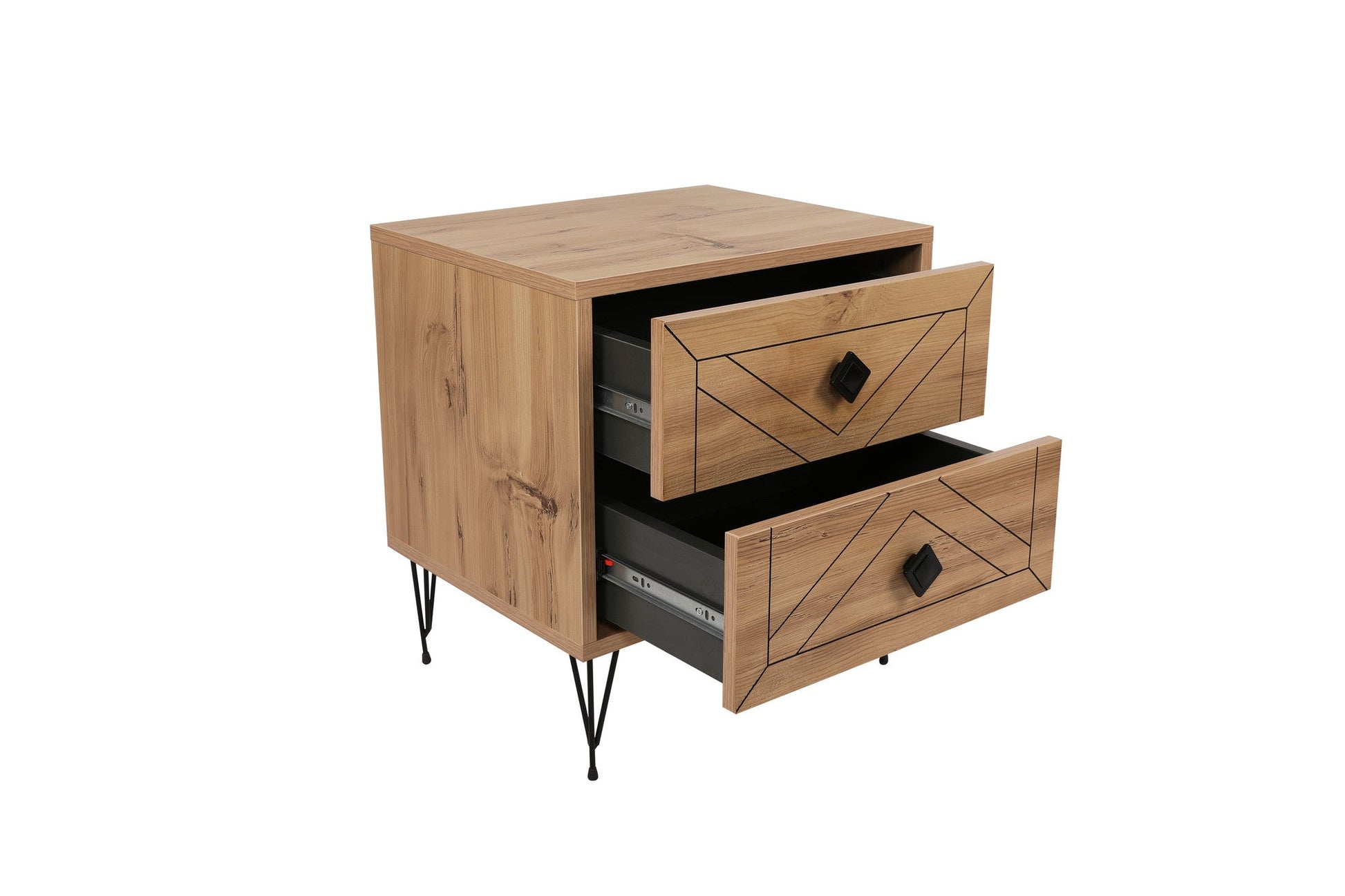 Noćni ormarić Luna - Pine | AG-vitahome.hr
