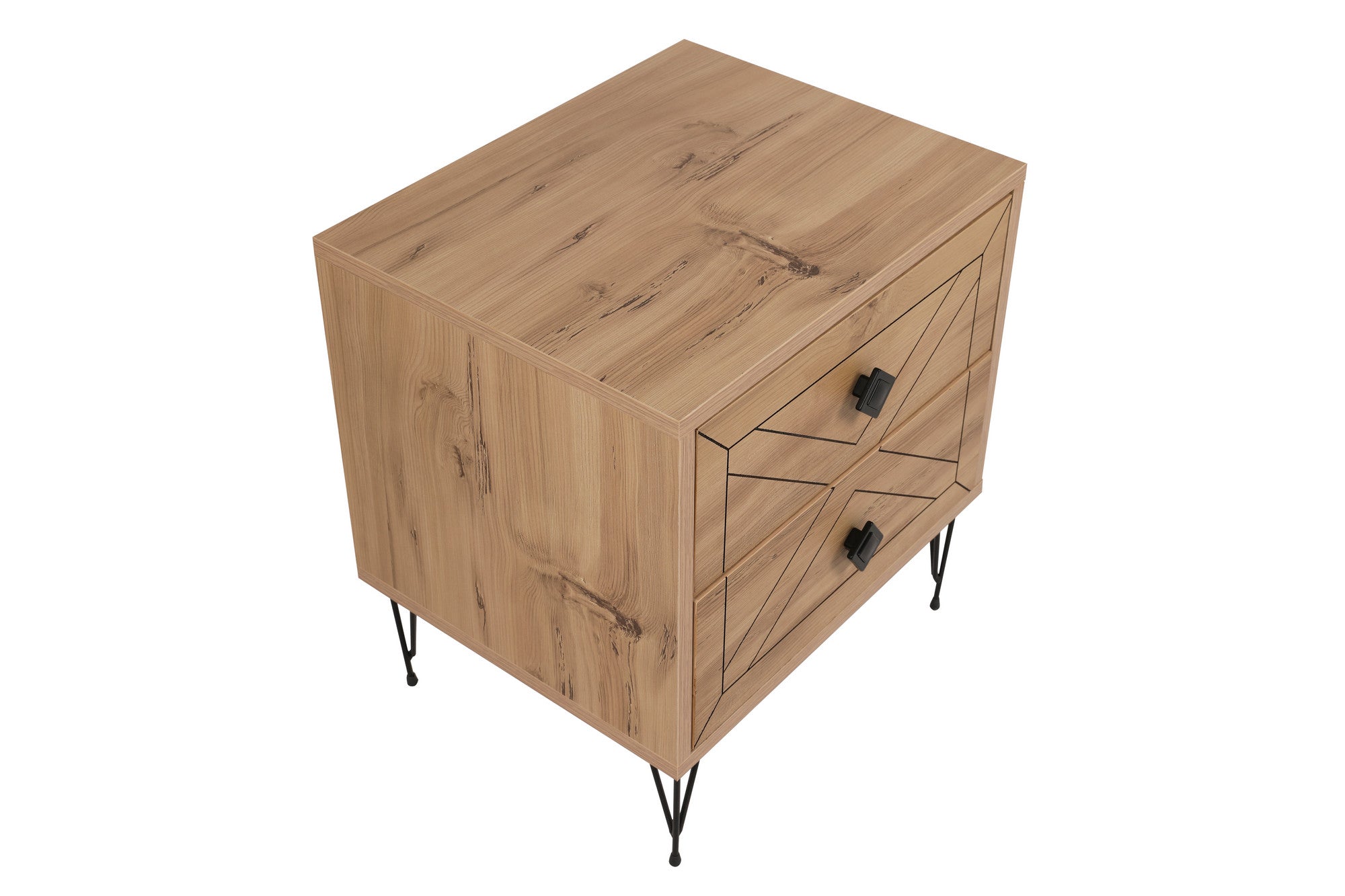 Noćni ormarić Luna - Pine | AG-vitahome.hr
