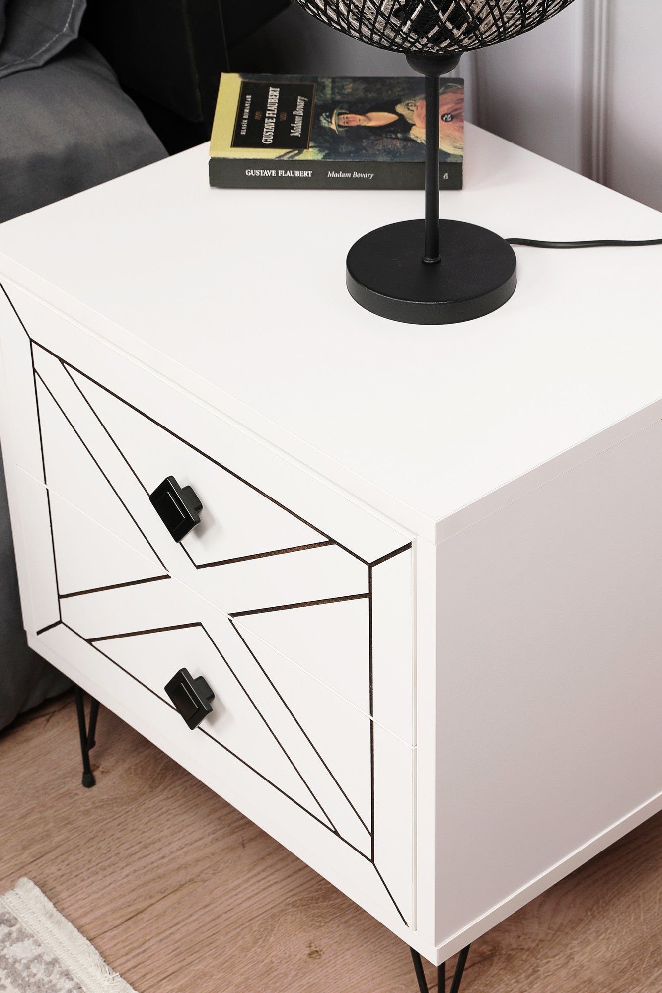 Noćni ormarić Luna - White | AG-vitahome.hr