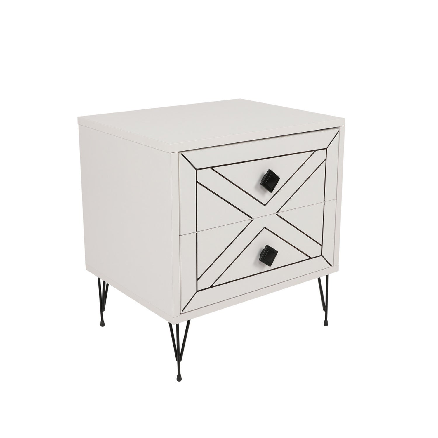 Noćni ormarić Luna - White | AG-vitahome.hr