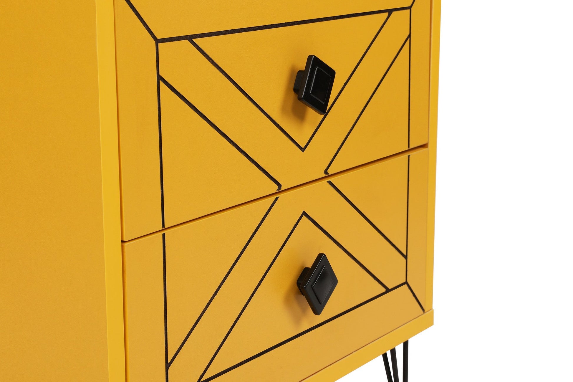 Noćni ormarić Luna - Yellow | AG-vitahome.hr
