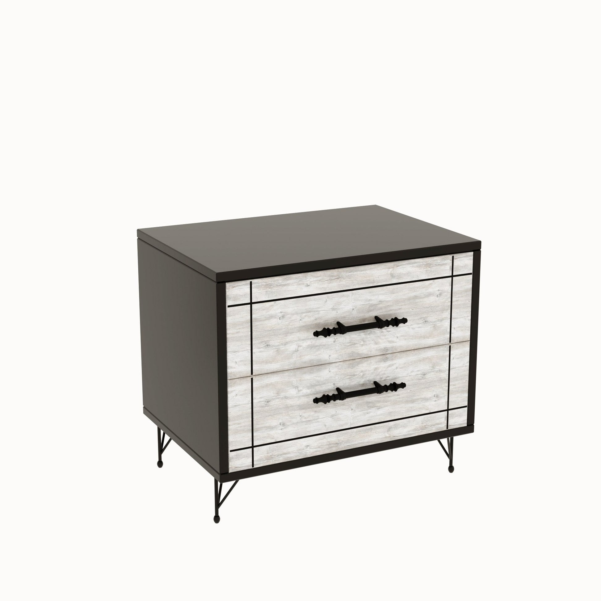 Noćni ormarić Night - Light Grey | AG-vitahome.hr