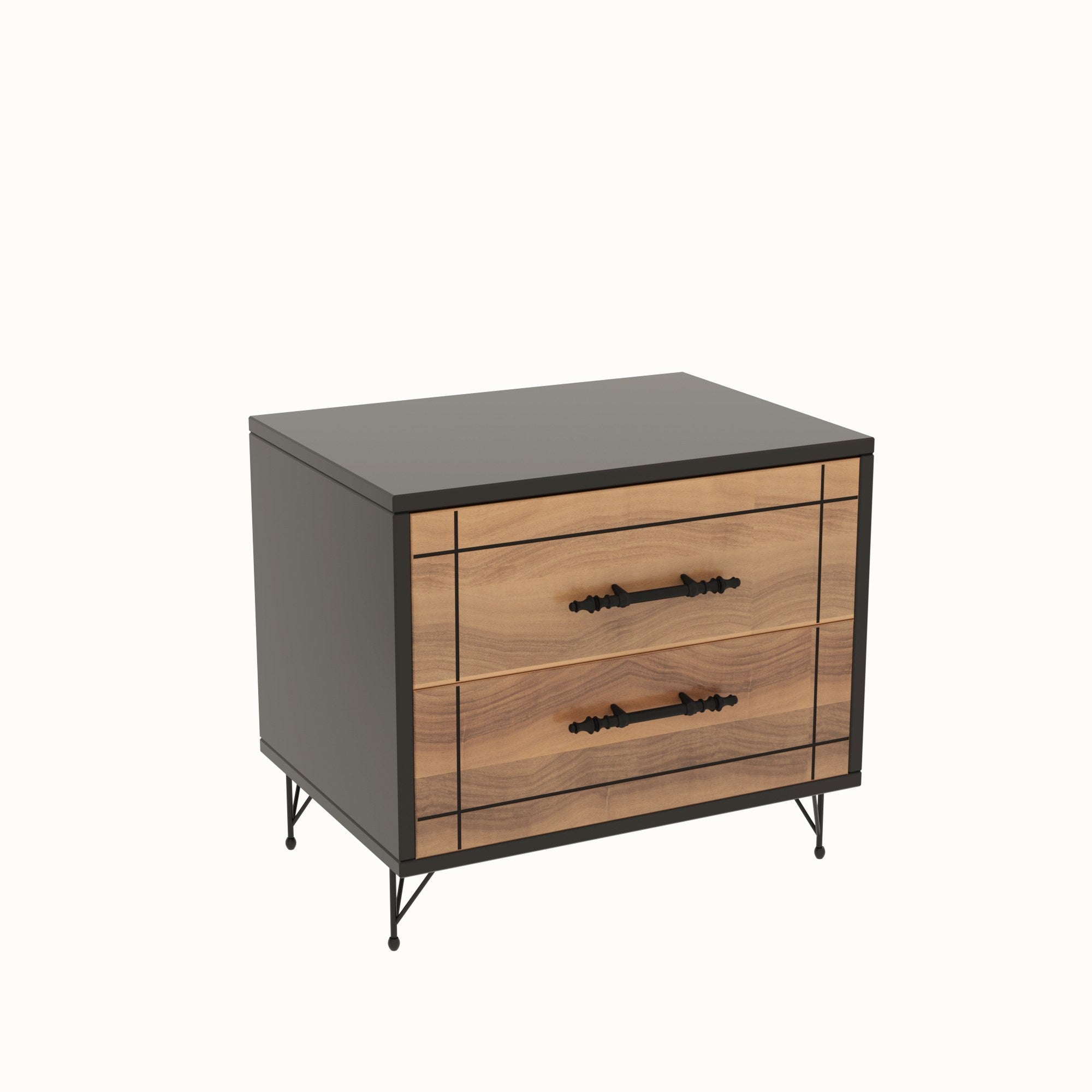 Noćni ormarić Night - Walnut | AG-vitahome.hr