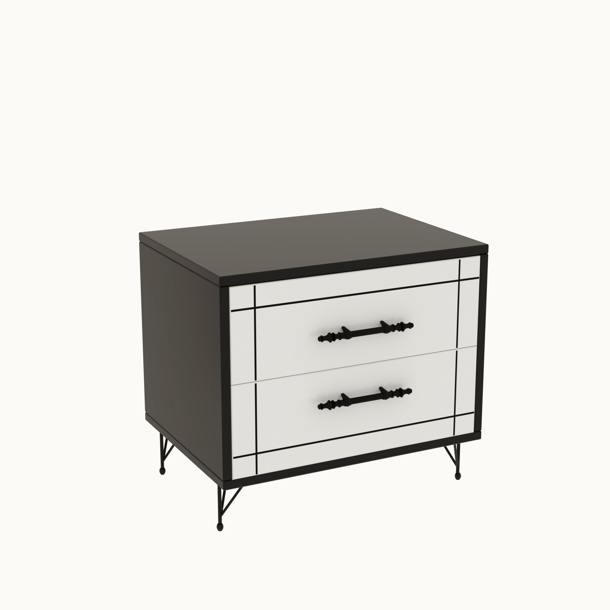 Noćni ormarić Night - White | AG-vitahome.hr