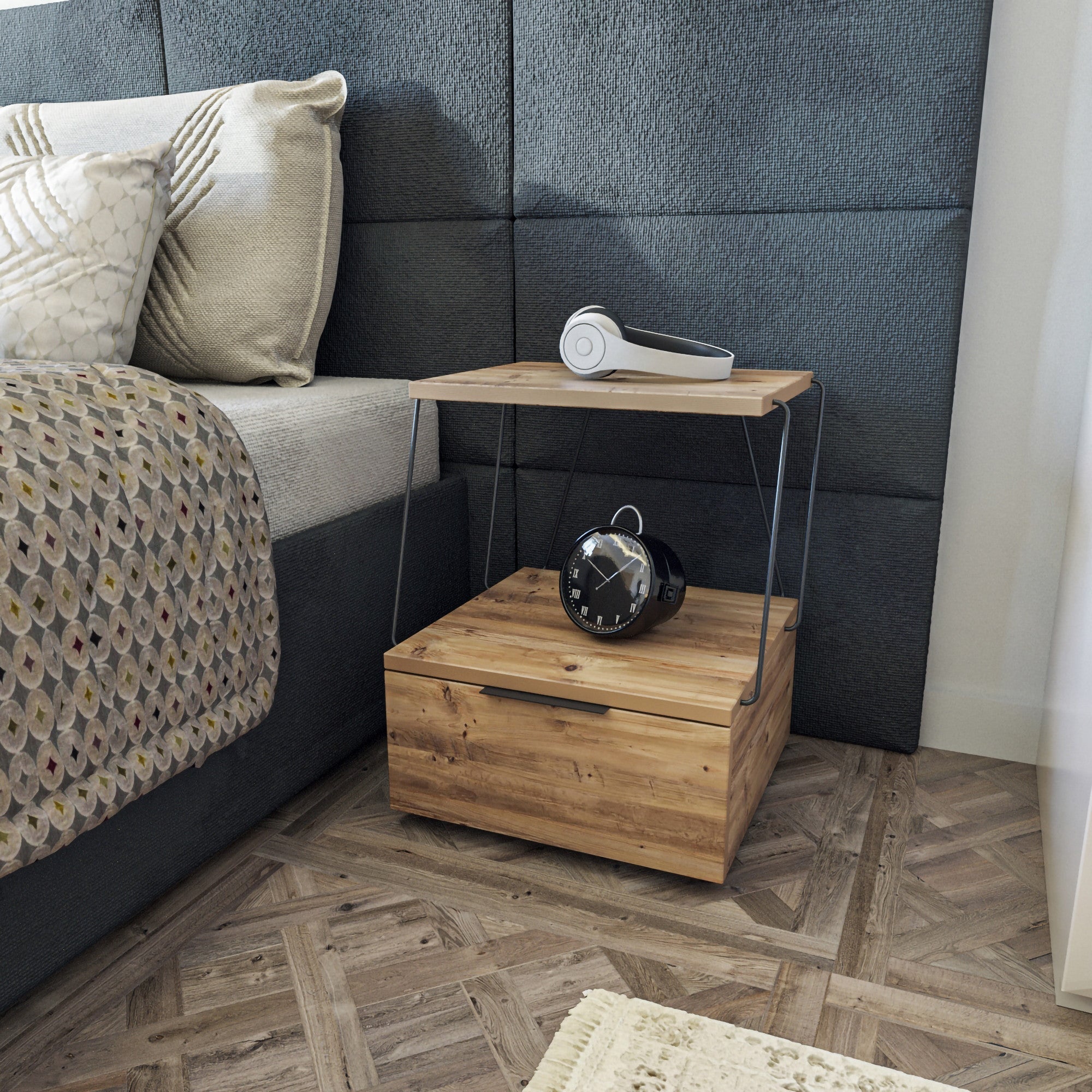 Noćni ormarić Tekoba - Pine | AG-vitahome.hr