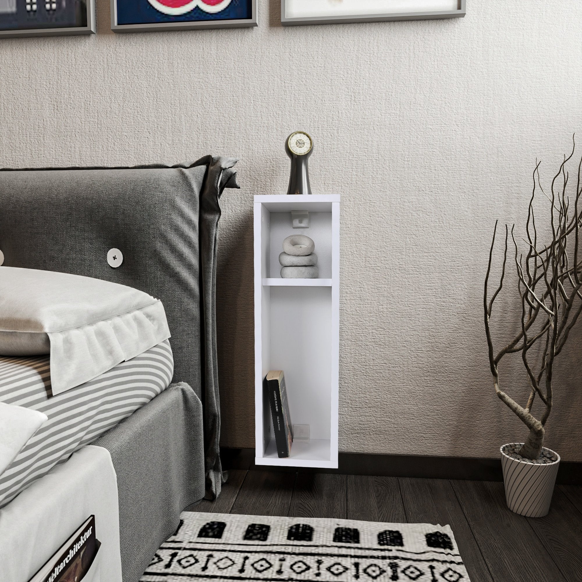 Noćni ormarić Turra - White | AG-vitahome.hr
