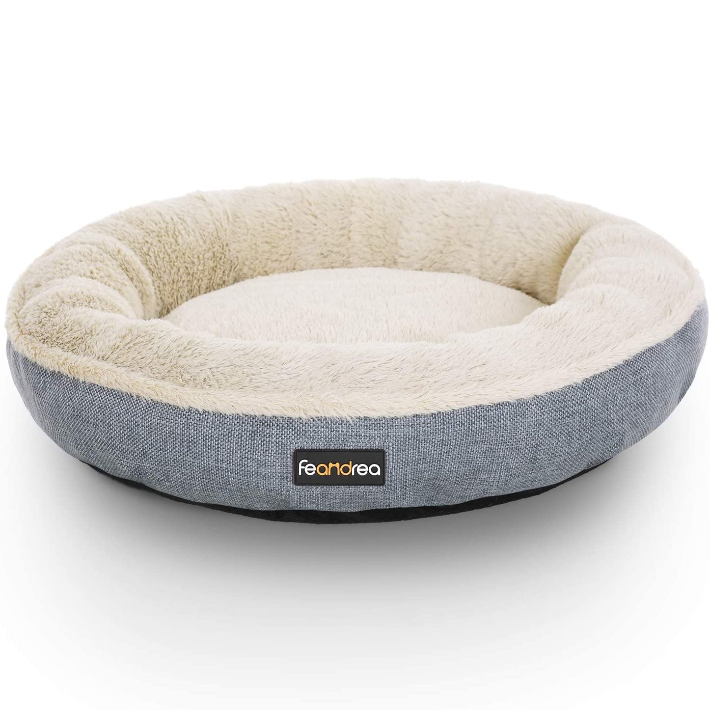 Okrugli krevetić za mačke i sitne pse, promjera 55 cm, sive boje | FEANDREA | FEANDREA-vitahome.hr