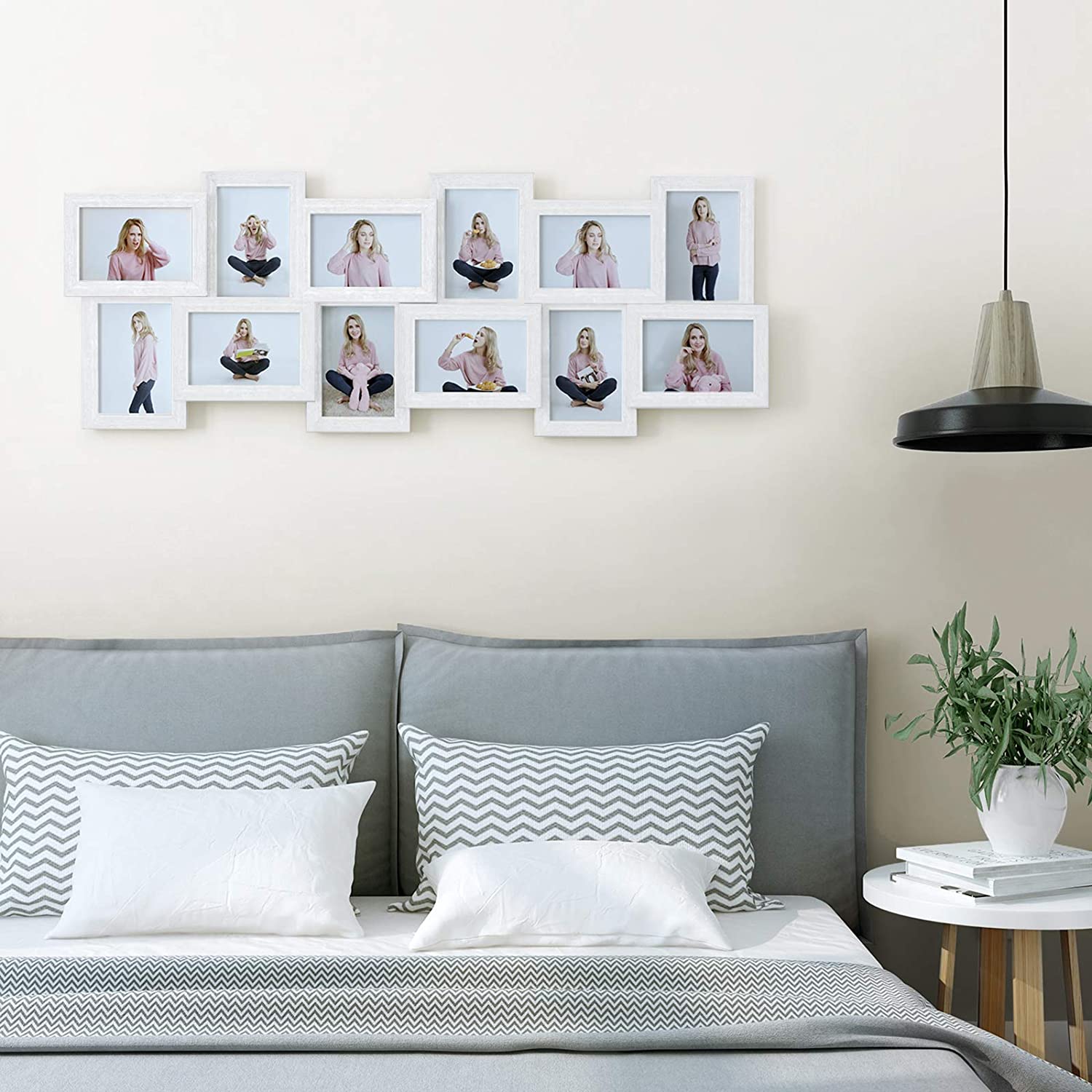Okvir za fotografije, okvir za fotografije kolaž za 12 fotografija 10 x 15 cm | SONGMICS-vitahome.hr
