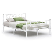 Okvir za krevet 140 x 190 cm, bračni krevet od metala, bijela boja | VASAGLE-vitahome.hr