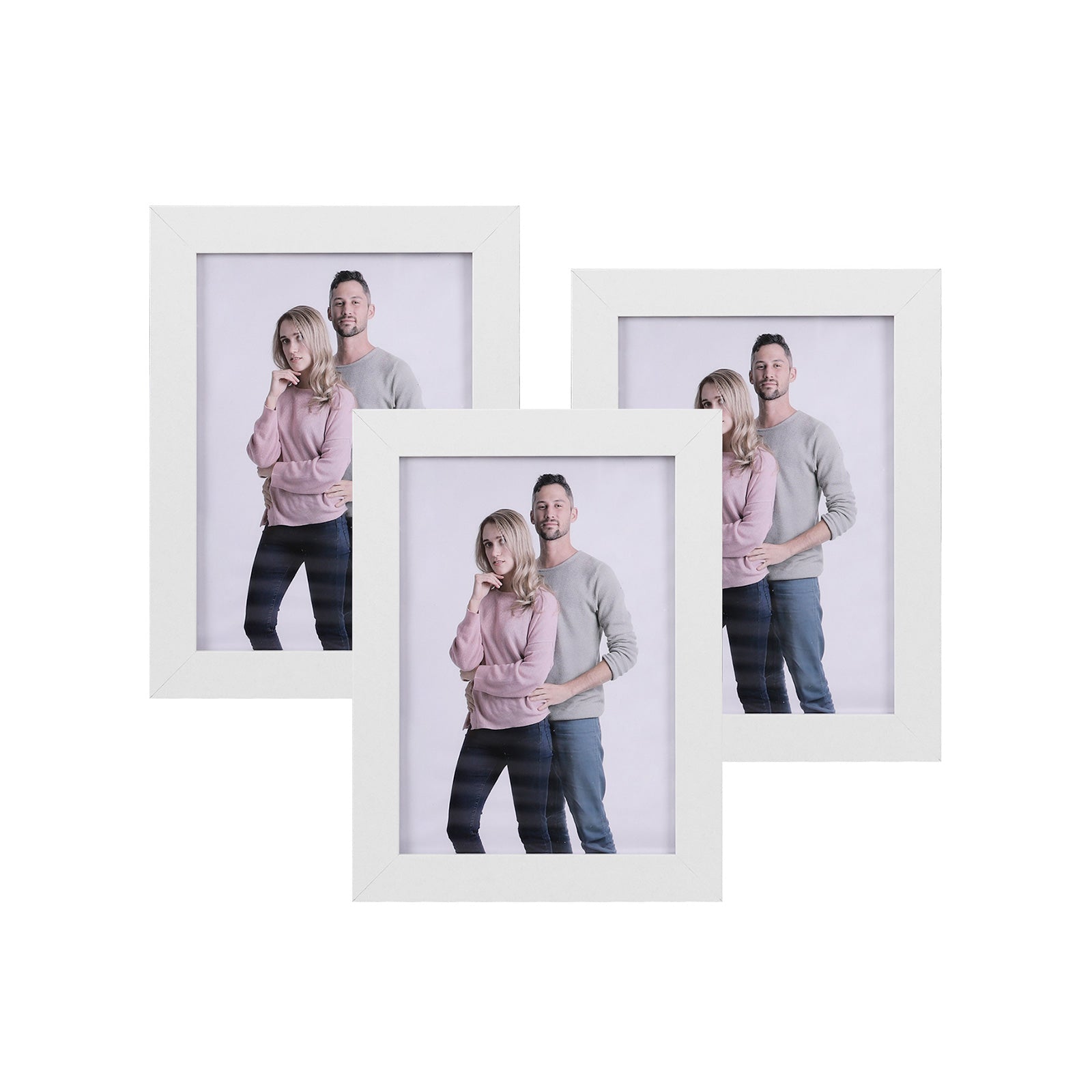 Okviri za slike, set od 3 kolaž okvira za fotografije 5"x7" (13x18cm) | SONGMICS-vitahome.hr