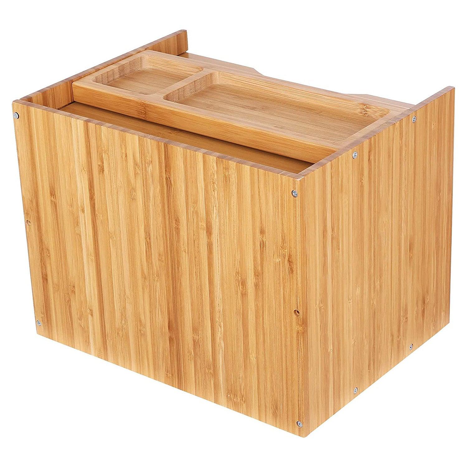 Organizator datoteka od bambusa razvrstavač papira s 5 podesivih polica | SONGMICS-vitahome.hr