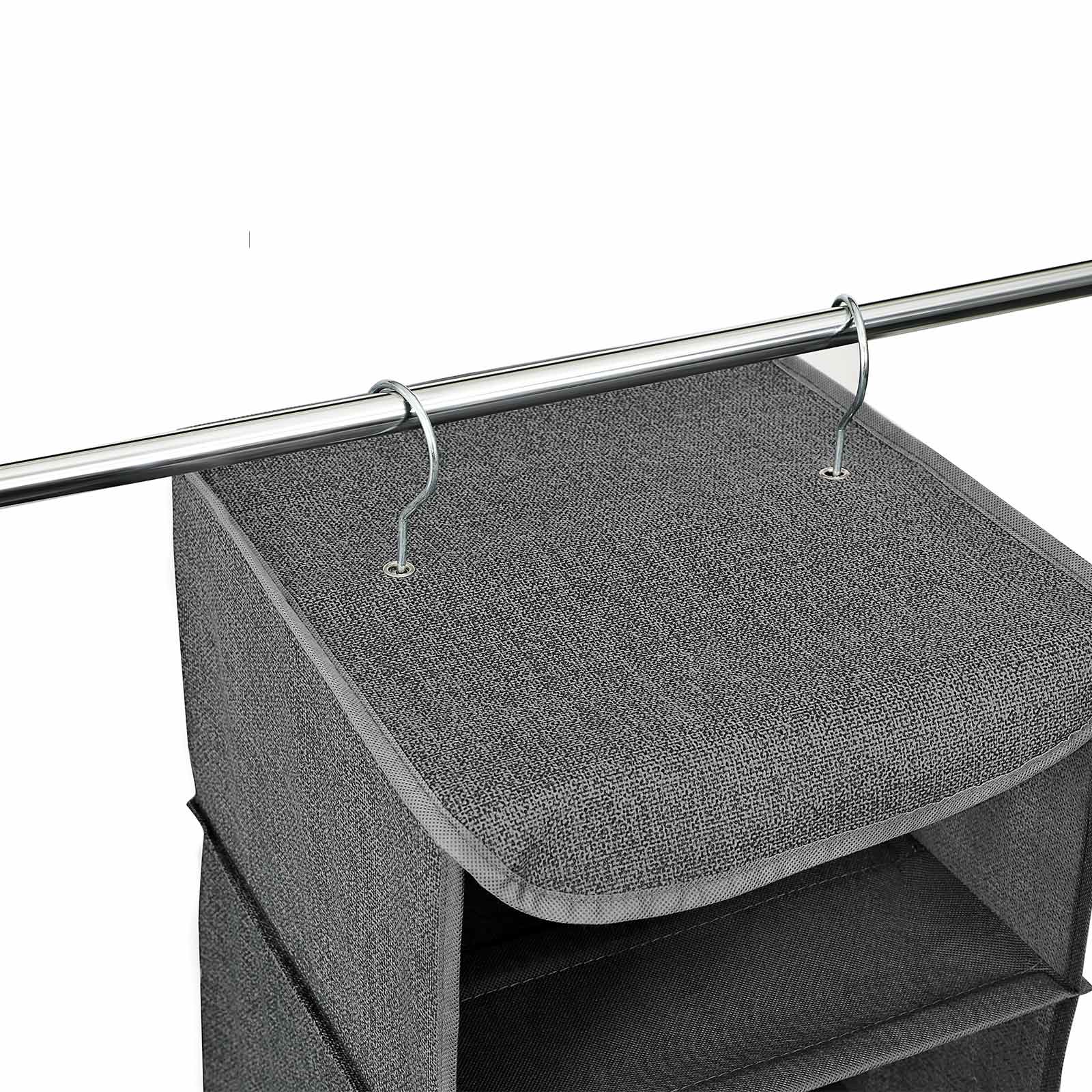 Organizator za odjeću u ormaru 30 x 90 x 30 cm, sivi | SONGMICS-vitahome.hr