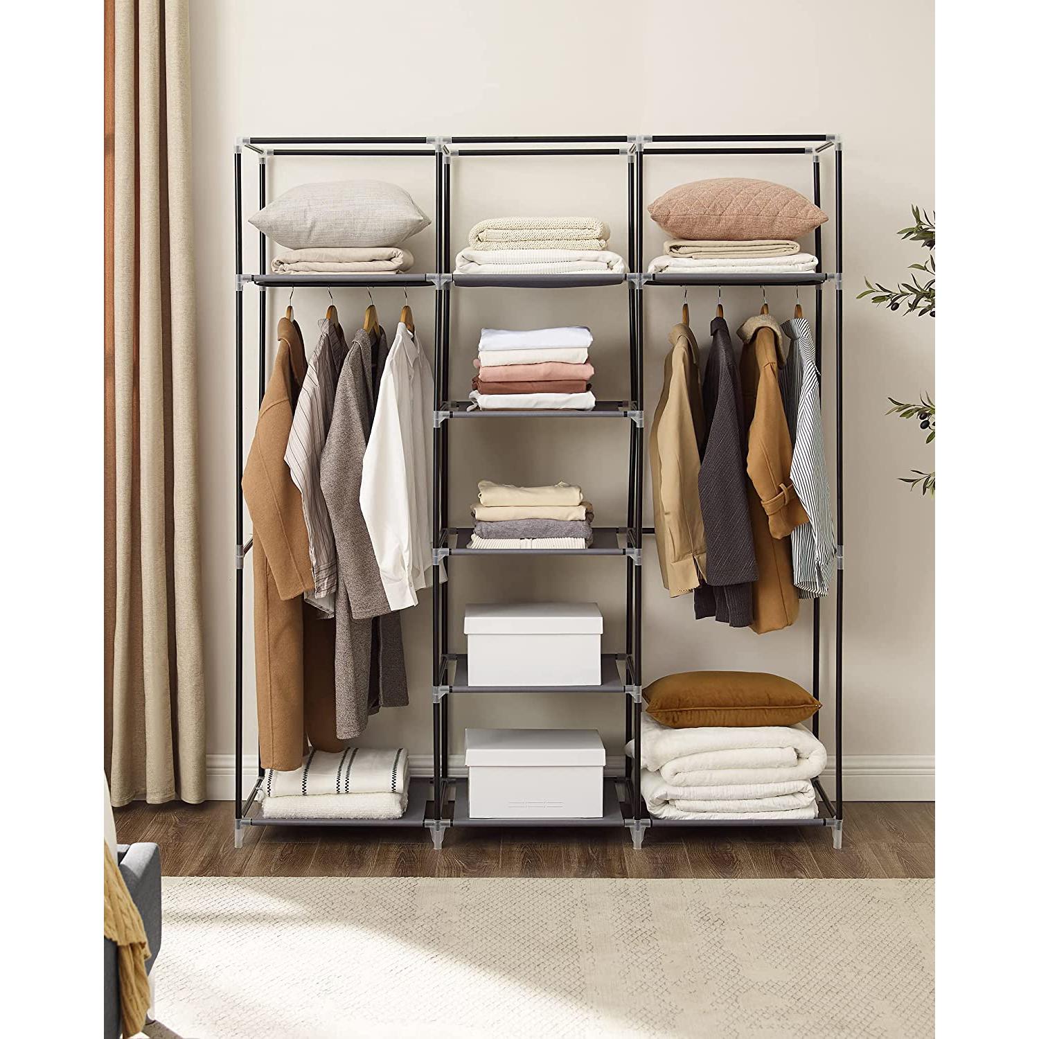 Ormar 175 x 150 x 45 cm, sivi | SONGMICS-vitahome.hr
