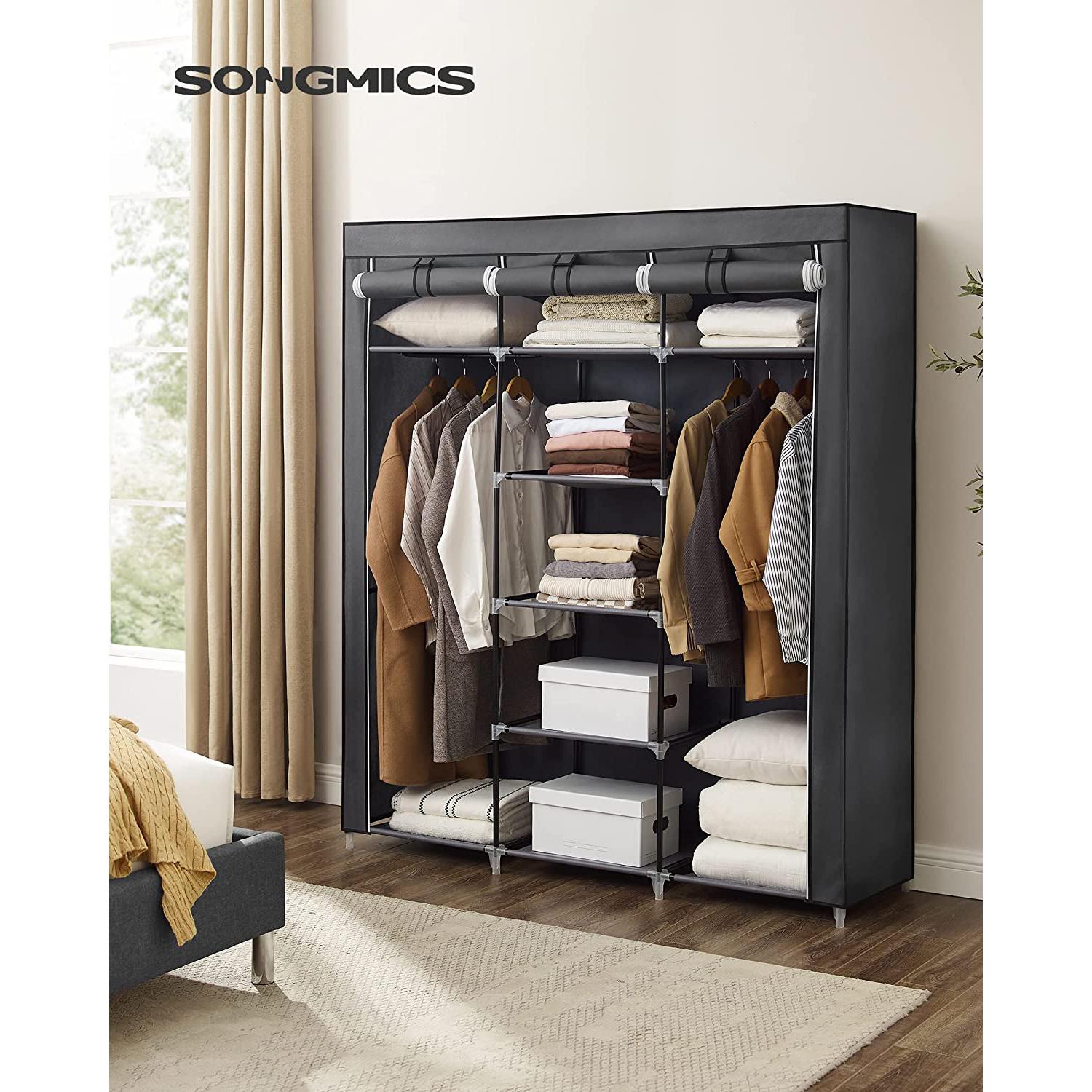 Ormar 175 x 150 x 45 cm, sivi | SONGMICS-vitahome.hr