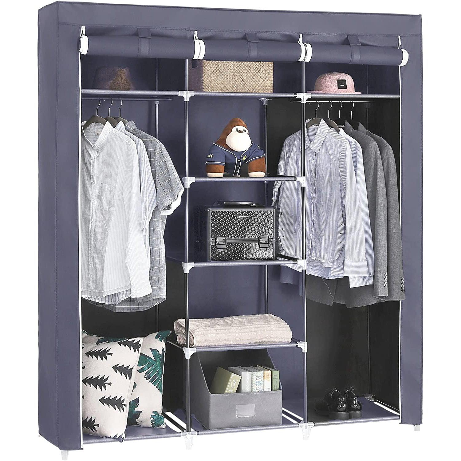 Ormar 175 x 150 x 45 cm, sivi | SONGMICS-vitahome.hr