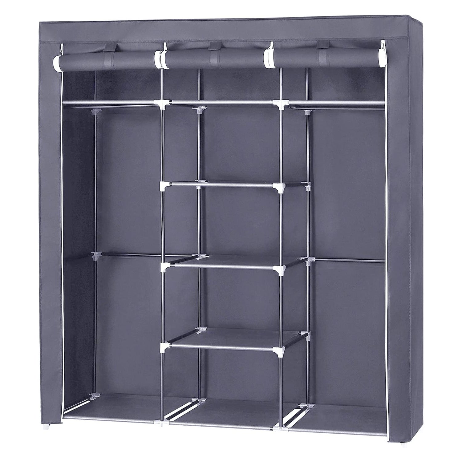 Ormar 175 x 150 x 45 cm, sivi | SONGMICS-vitahome.hr