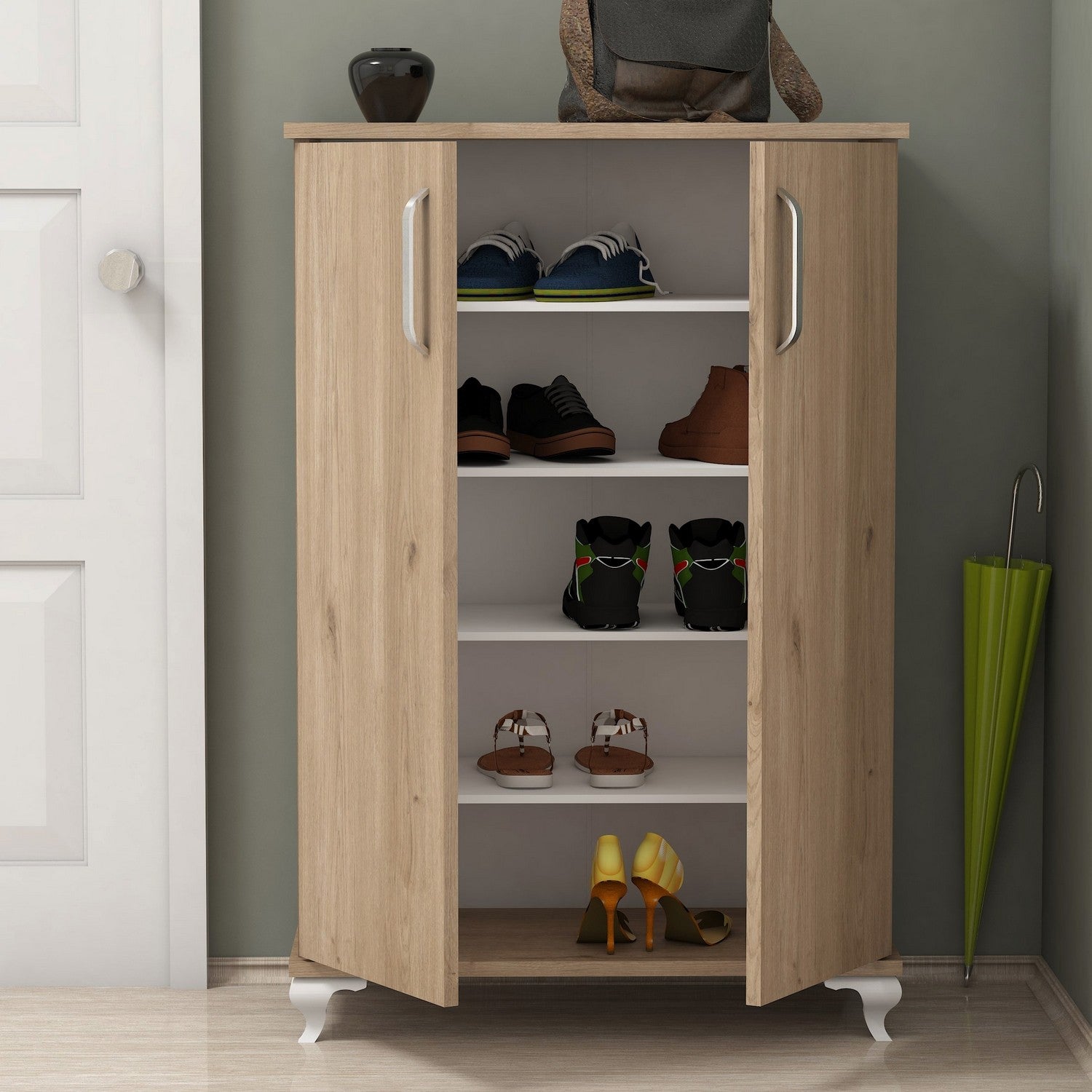 Ormar za obuću Asta - Walnut | AG-vitahome.hr
