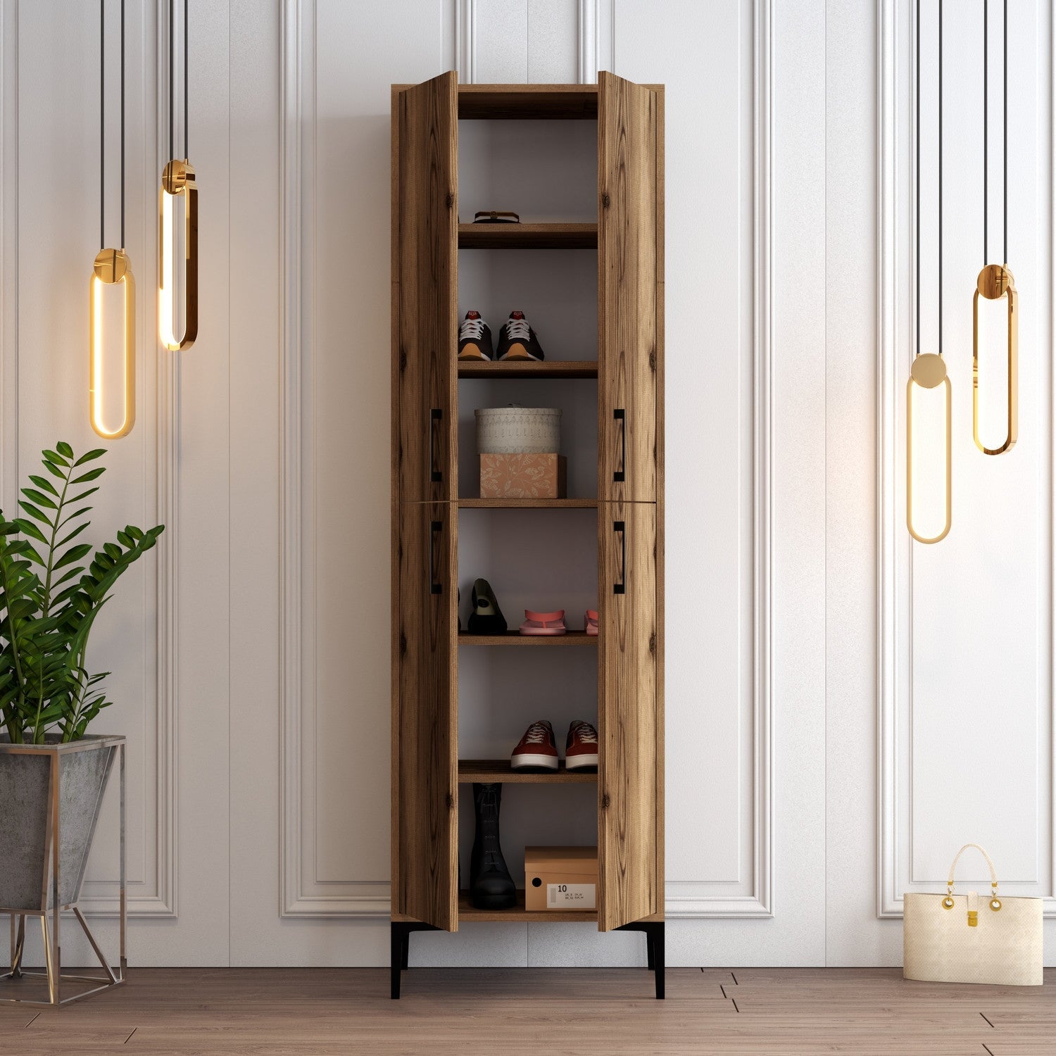 Ormar za obuću Berlin A - Walnut | AG-vitahome.hr