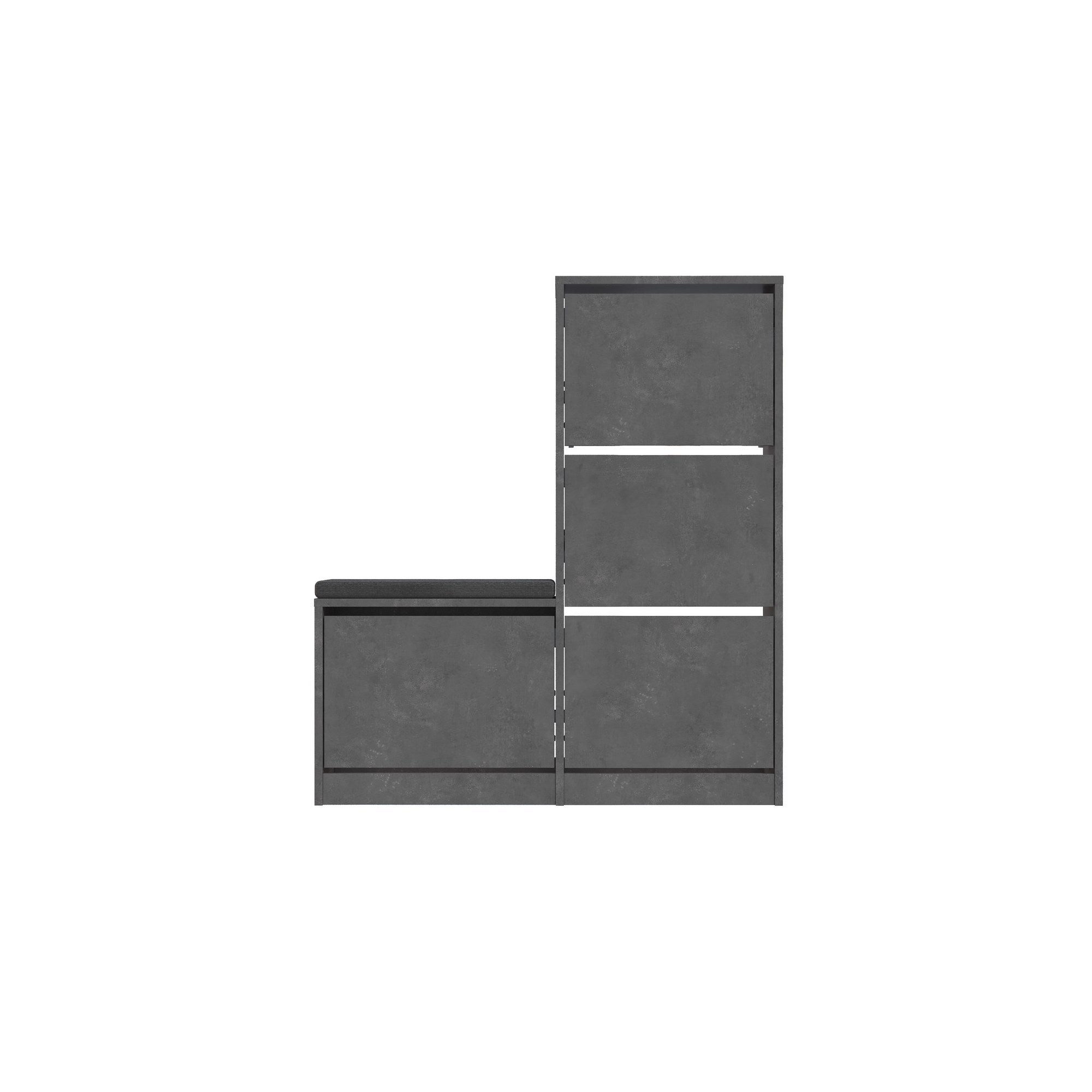 Ormar za obuću Dude - Grey | AG-vitahome.hr