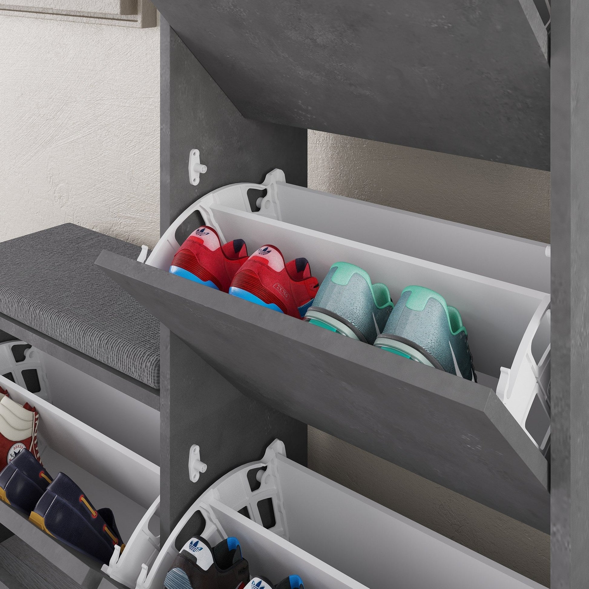 Ormar za obuću Dude - Grey | AG-vitahome.hr