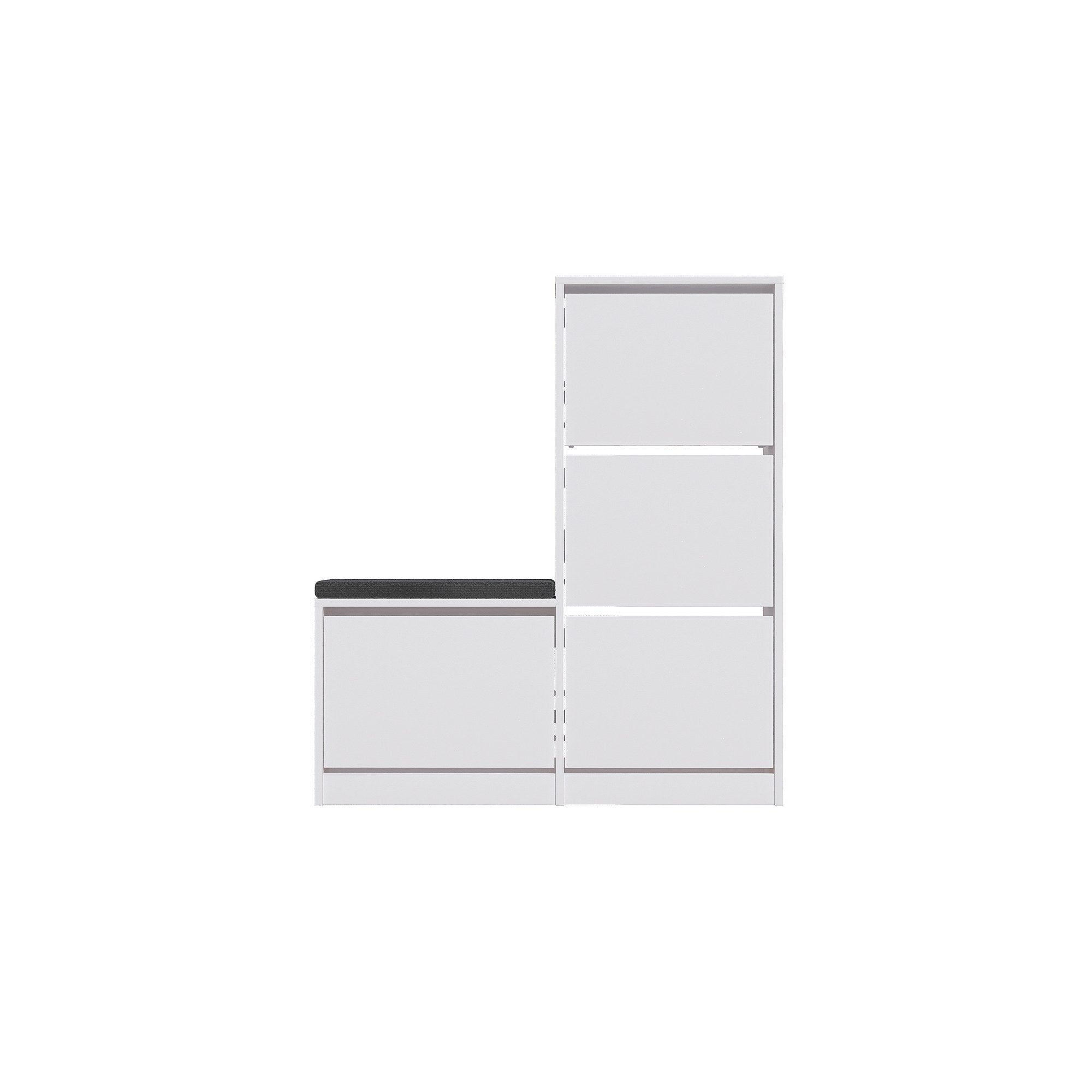 Ormar za obuću Dude - White | AG-vitahome.hr