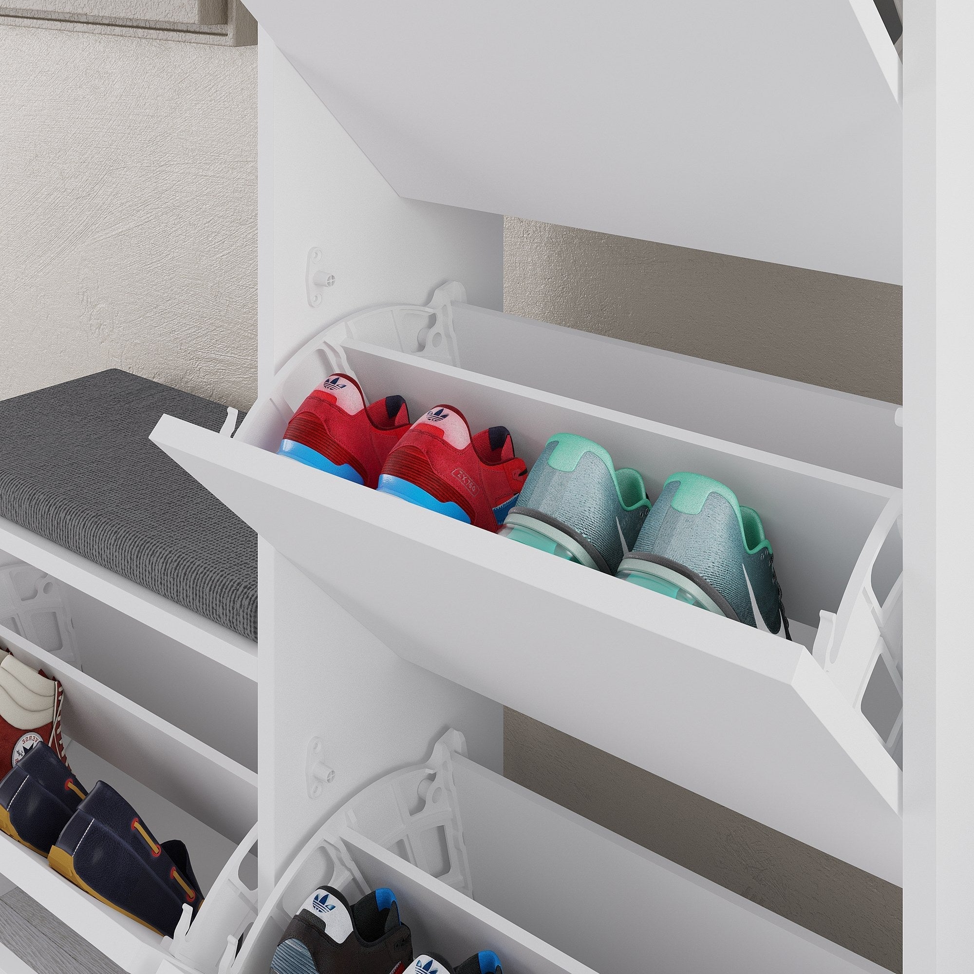 Ormar za obuću Dude - White | AG-vitahome.hr