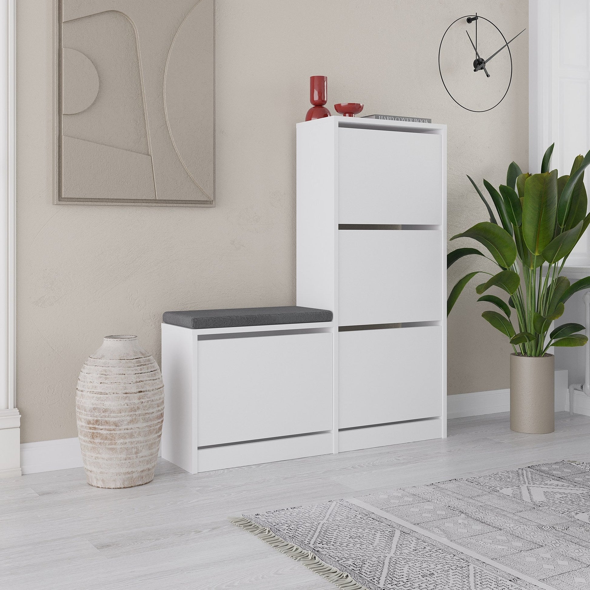 Ormar za obuću Dude - White | AG-vitahome.hr