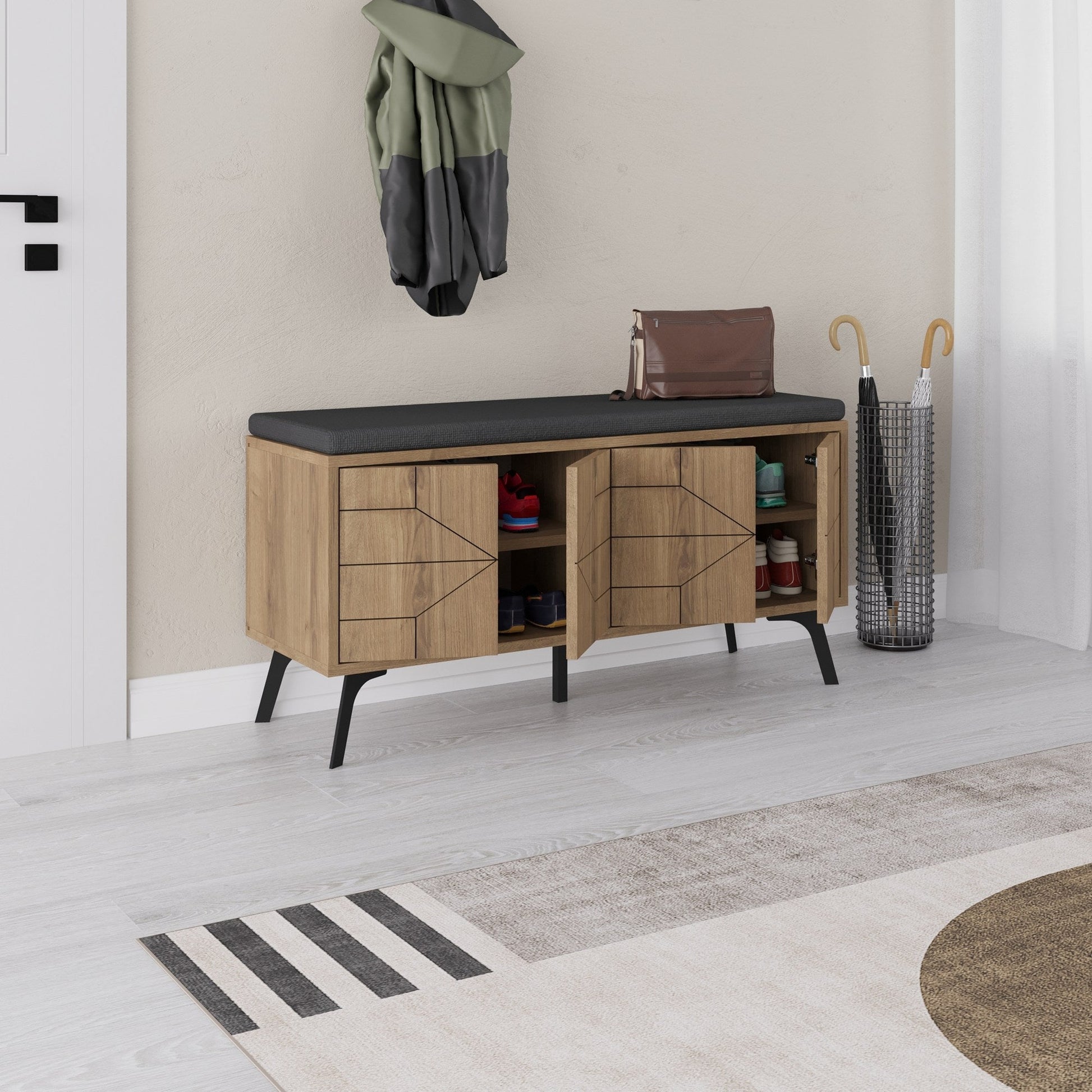Ormar za obuću Dune Bench - Hitit | AG-vitahome.hr