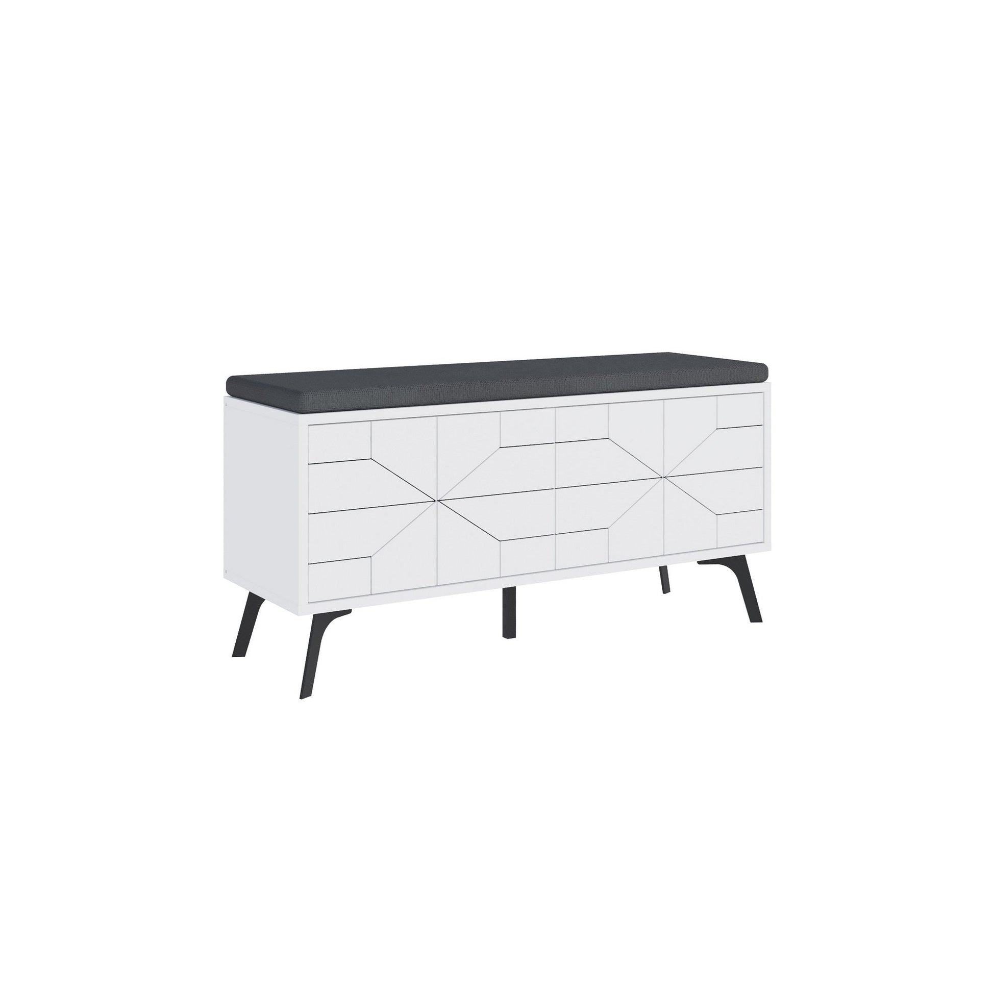 Ormar za obuću Dune Bench - White | AG-vitahome.hr