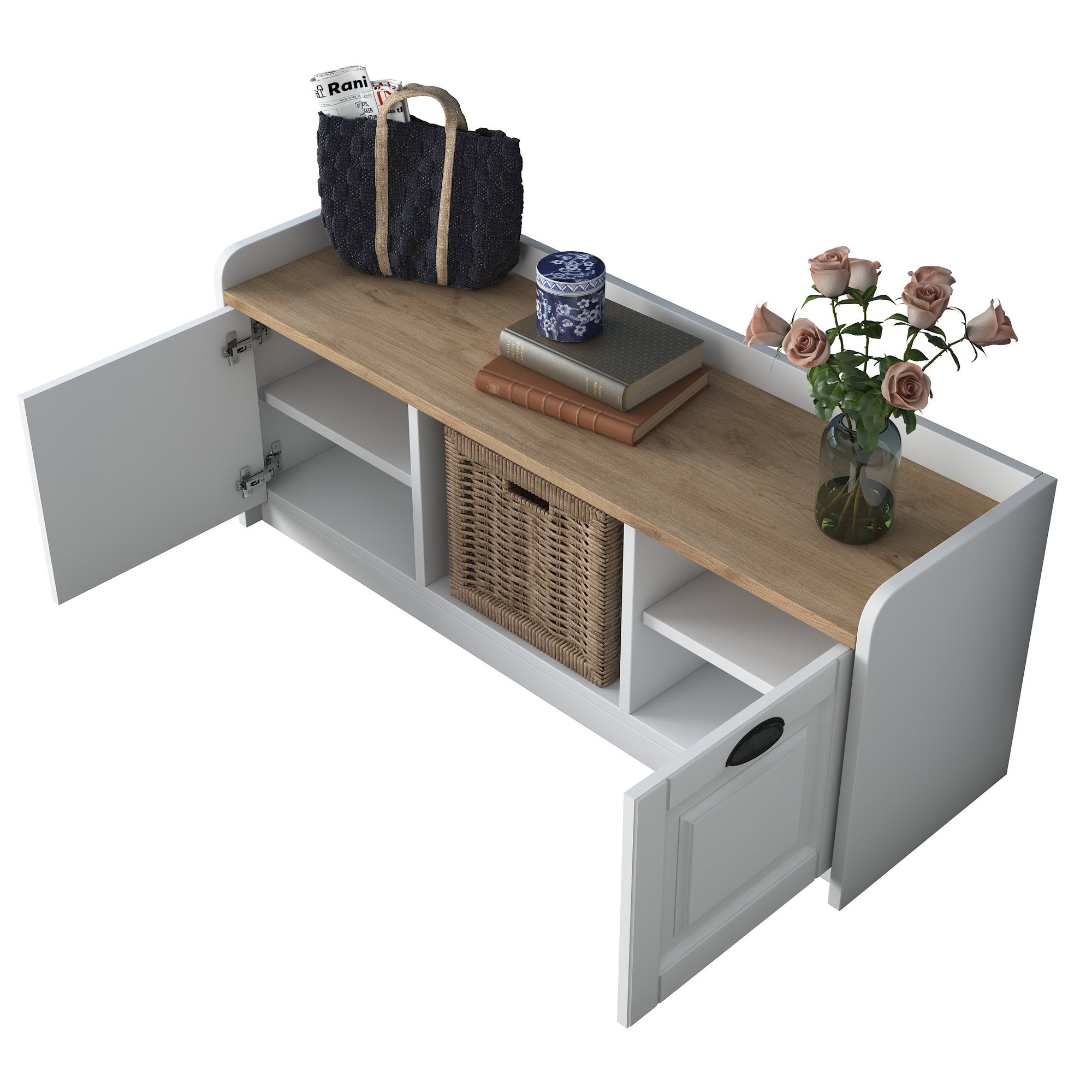 Ormar za obuću P2 - 1808 - Walnut | AG-vitahome.hr