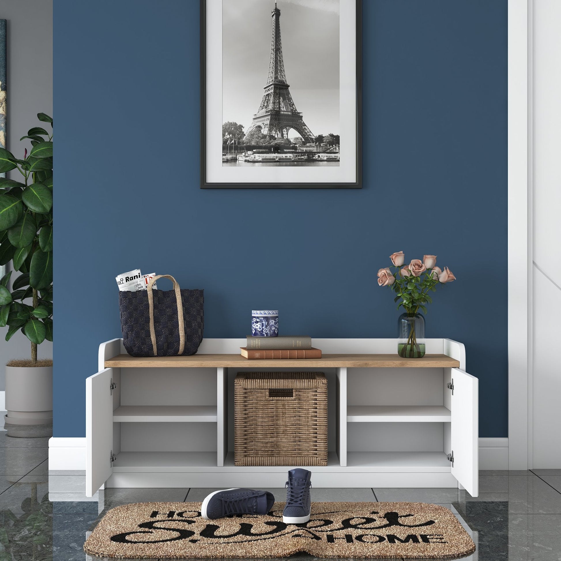 Ormar za obuću P2 - 1808 - Walnut | AG-vitahome.hr