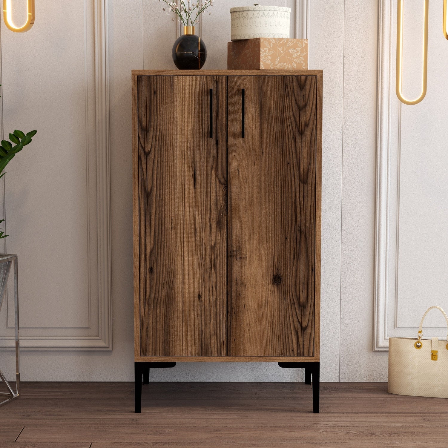 Ormar za obuću Prag - Walnut | AG-vitahome.hr