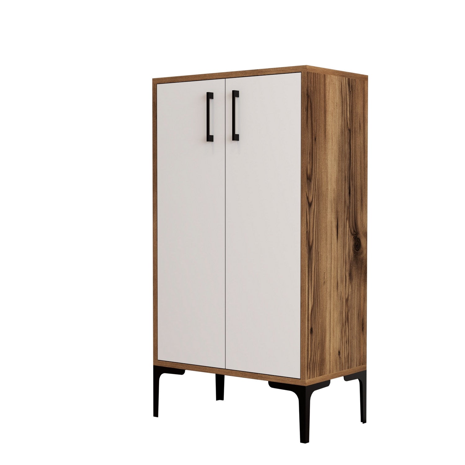 Ormar za obuću Prag - Walnut, White | AG-vitahome.hr