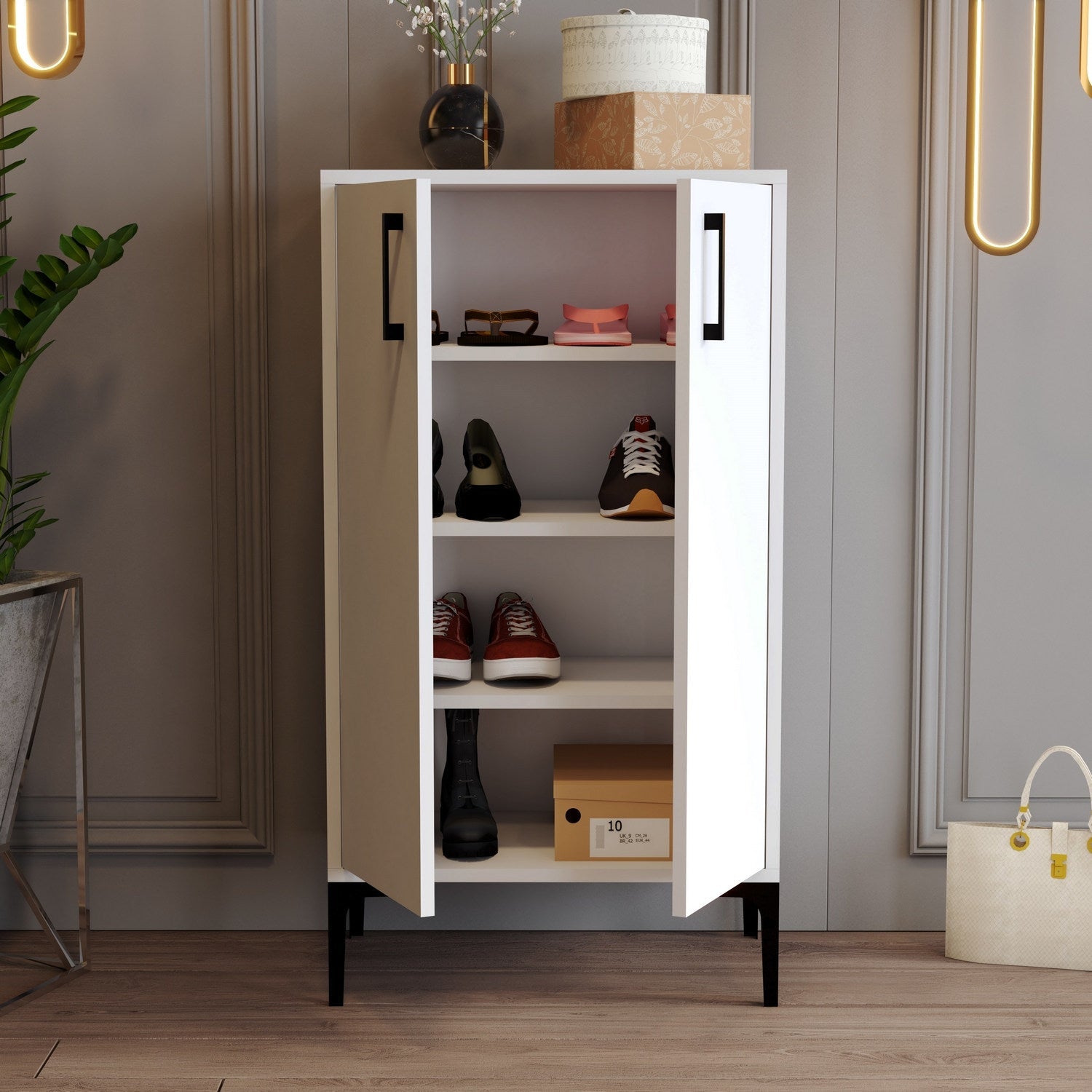 Ormar za obuću Prag - White | AG-vitahome.hr